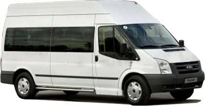 Alquiler FORD TRANSIT LARGA 9 PAX - A/A en Barcelona
