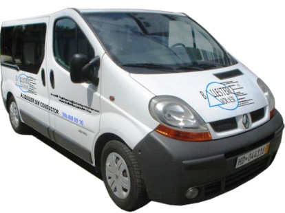 Alquiler RENAULT TRAFIC DCI 6 PAX - A/A en Barcelona