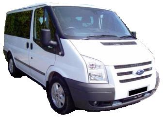 Alquiler FORD TRANSIT 6PAX A/A en Barcelona