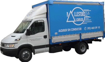 Alquiler IVECO 35C12 AUTOM. SEMITAULINER A/A en Barcelona