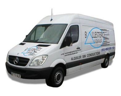 Alquiler MERCEDES SPRINTER  FURGON en Barcelona